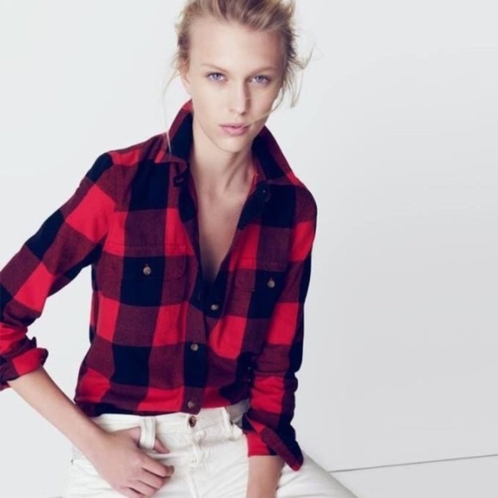 Madewell Ex-Boyfriend Buffalo Check Flannel